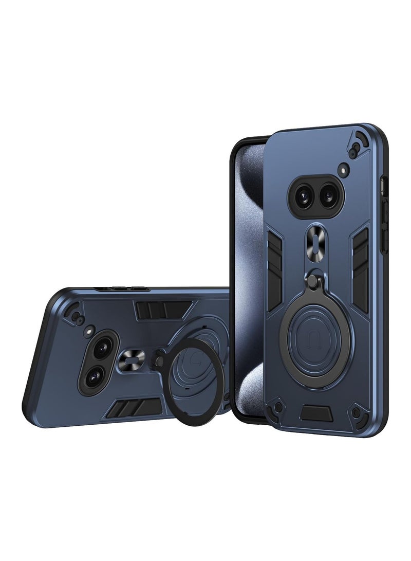 Case Compatible with Nothing Phone (2a) with Magnetic Kickstand Stand, Screen Camera Protection Anti-Drop Shockproof Protective Cover for Nothing Phone 2A - Image 1