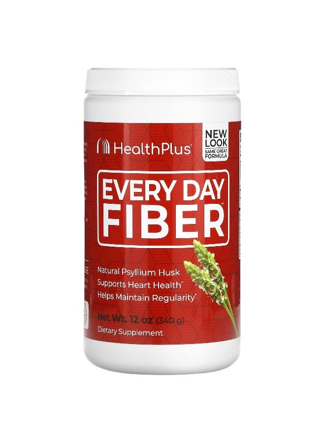 healthplus Health Plus, Every Day Fiber, 12 oz (340 g) (Packaging may vary) - Image 1
