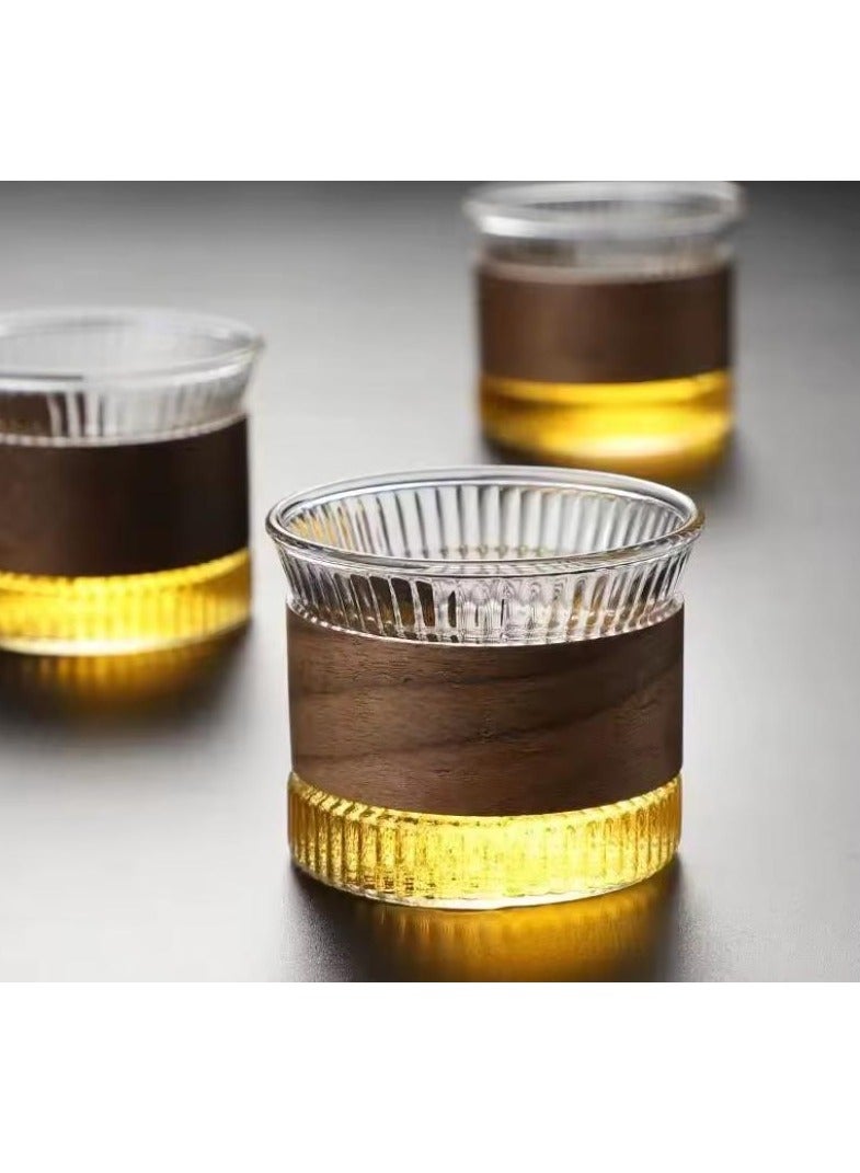 OASIS-TH Glass Water Jug Cold Coffee Pot Set Teapot Set Pitcher for Household Office 1.6L Set Of 6 Cups And 1 Glass Jug - Image 2