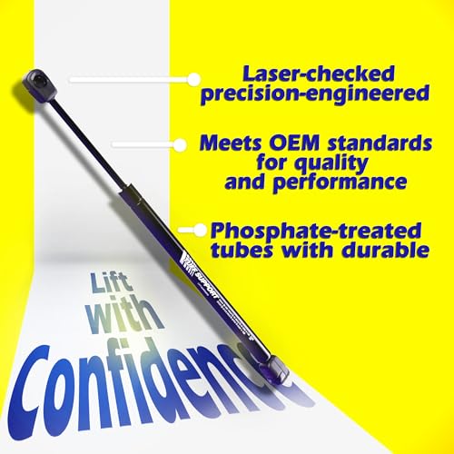 Tuff Support 2 Pieces (Set) Rear Hatch Trunk Lift Supports 2012 To 2017 Hyundai Veloster - Image 4