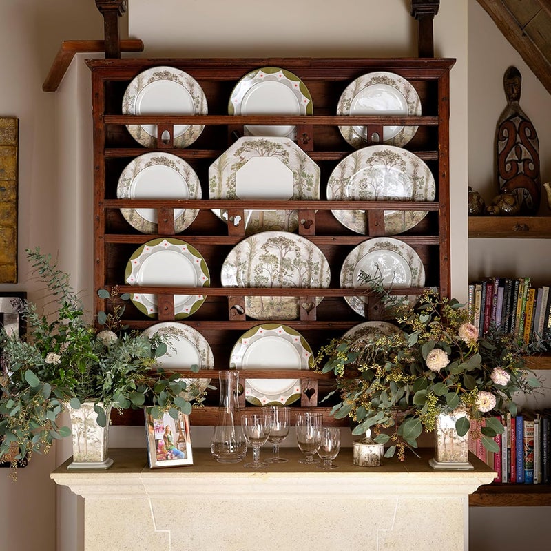 Spode طبق عشاء شجر طويل 11 من سبود كيت كيمب بتصميم الغابة المسحورة  إعداد طاولة أنيق  بورسلين  آمن في غسالة الصحون والميكروويف  مثالي للمعكرونة واللحم والخضروات  للاستخدام في المنزل والتجمعات - Image 3