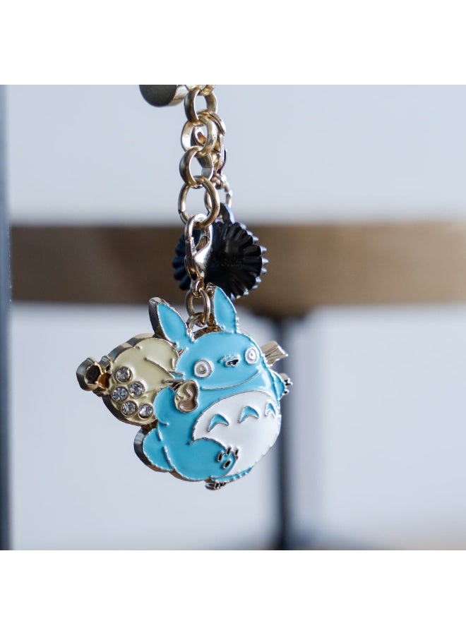 Studio Ghibli My Neighbor Totoro Metal Keychain - Image 1