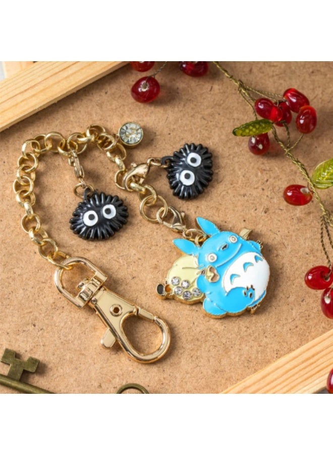 Studio Ghibli My Neighbor Totoro Metal Keychain - Image 2