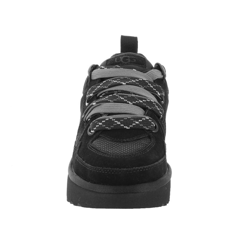 UGG Men's Lo Lowmel Sneaker, Black, 12 - Image 5