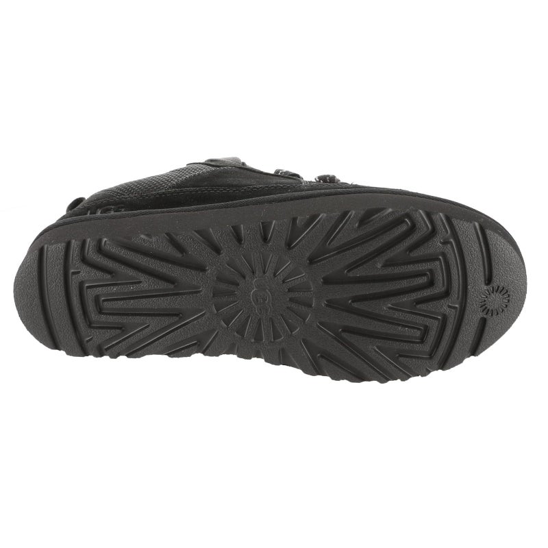 UGG Men's Lo Lowmel Sneaker, Black, 12 - Image 3