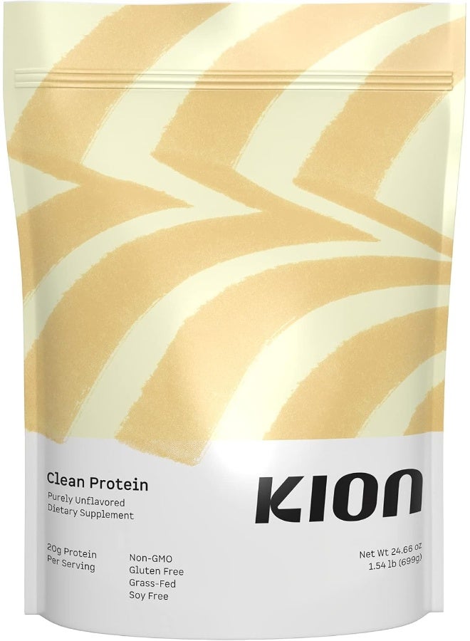 Kion Clean Protein Powder | 30 Servings (Unflavored) - Image 1
