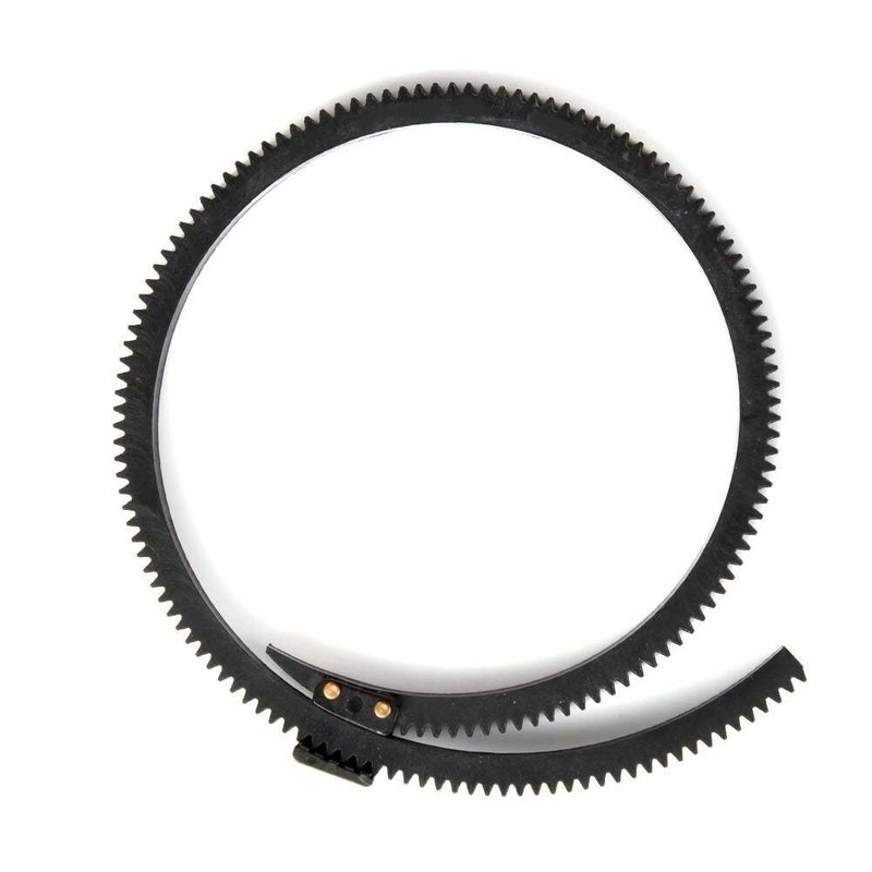 FOTGA Rubber Flexible Gear Belt Ring 0.8 pitch for DP500IIS DP500III JTZ DP30 Follow Focus,Adjustable from 46mm to 110mm Black - Image 1