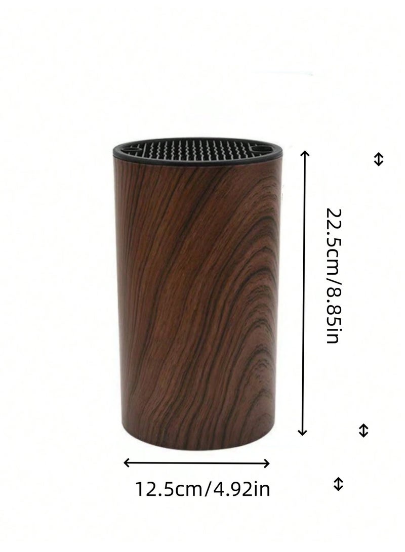 بي إس حامل سكاكين عالمي بدون سكاكين | حامل سكاكين قابل للفصل لسهولة التنظيف | موفر للمساحة مع فتحة مقص | للمقصات وقضيب الشحذ والسكاكين. - Image 3