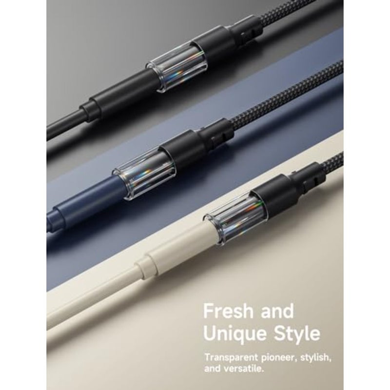 محول AUX إلى USB C لهاتف iPhone 17 Pro Max، دونجل صوت USB C إلى 3.5 مم من الألومنيوم الأسود، صوت عالي الدقة مع زمن وصول منخفض - Image 5