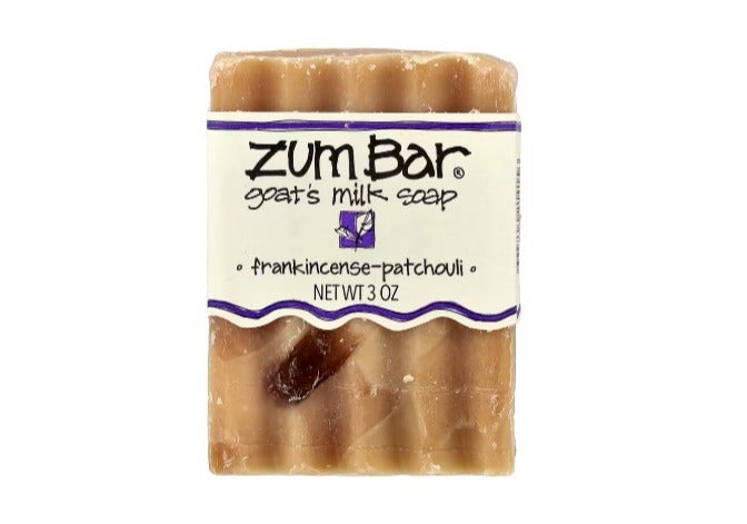 Zum Bar®, Goat's Milk Soap, Frankincense-Patchouli, 3 oz - Image 1