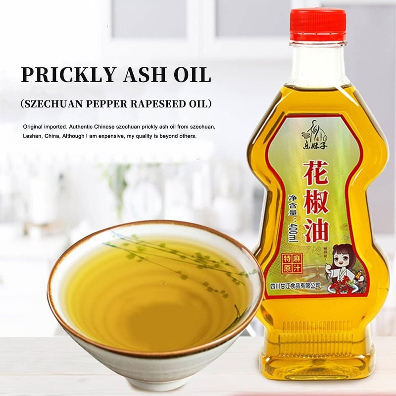 BAILINHOU Authentic Sichuan Peppercorn Oil 400ml - Original Imported Szechuan Prickly Ash Oil - Image 5