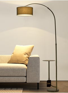 Sharpdo Three-Color Dimmable Vertical Floor Lamp With Warm Light Pure Natural Marble Base with Coffee Table Tray - with Remote Control Time Switch 70x185cm  - Image 2