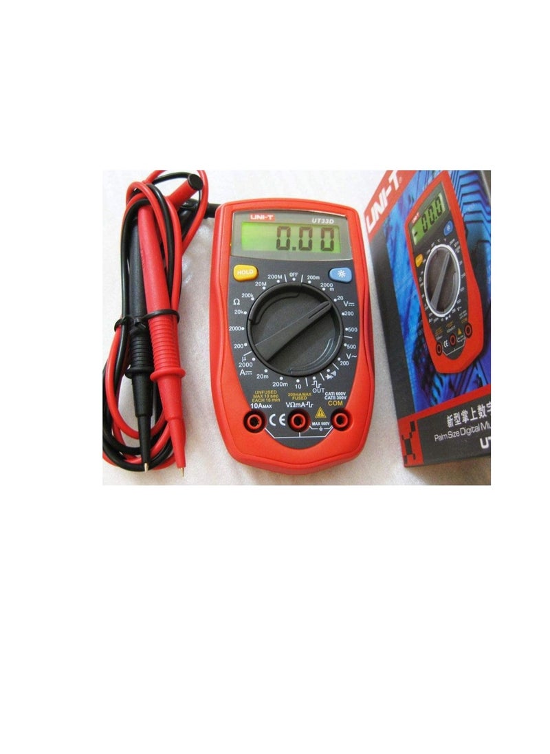 UNI-T Uni-T UT33D series: Palm size digital Multimeter Voltmeter Avometer  - Image 3