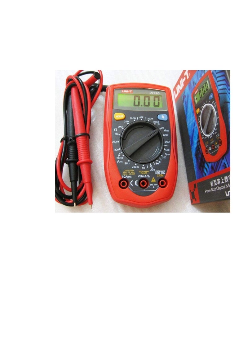 UNI-T Uni-T UT33D series: Palm size digital Multimeter Voltmeter Avometer  - Image 1