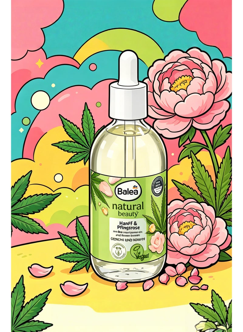 Balea Natural Beauty Elixir Oil — Infused with Sweet Almond Oil and Rose Essential Oil, it deeply nourishes and softens skin. Suitable for both face and body. Dermatologically tested, gently cares for every inch of your skin.