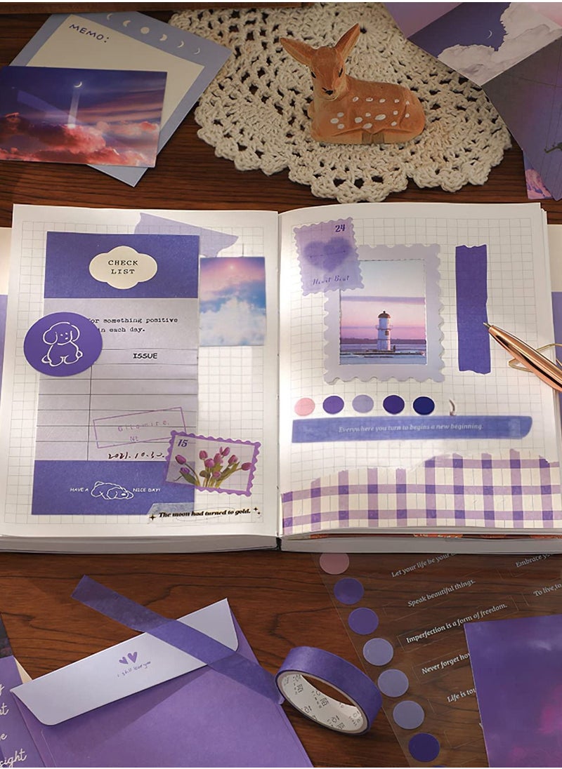 155 Pcs Aesthetic Scrapbook Kit Scrapbooking Supplies Junk Journal With A6 Grid Notebook Bullet Journals Diy Gift Journaling For Teen Girl Kid Women (Vintage) - pzsku/Z66FD7E1E9C245EB9B755Z/45/_/1689399171/70d08e8f-0c49-4633-a731-b2e979a88471