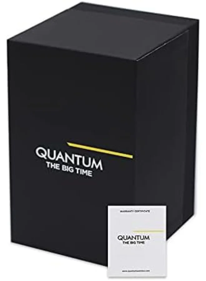 Quantum Quantum Men's 82S0 Movement Watch, Automatic Display and Silicone Strap - QMG1074.051, Black