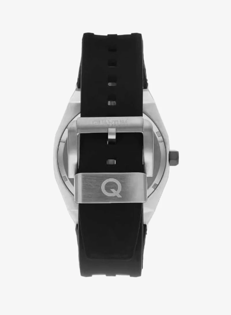 Quantum Black Men's Silicone Automatic Watch QMG1074.051 - 45.5 mm for Men | Best Price UAE