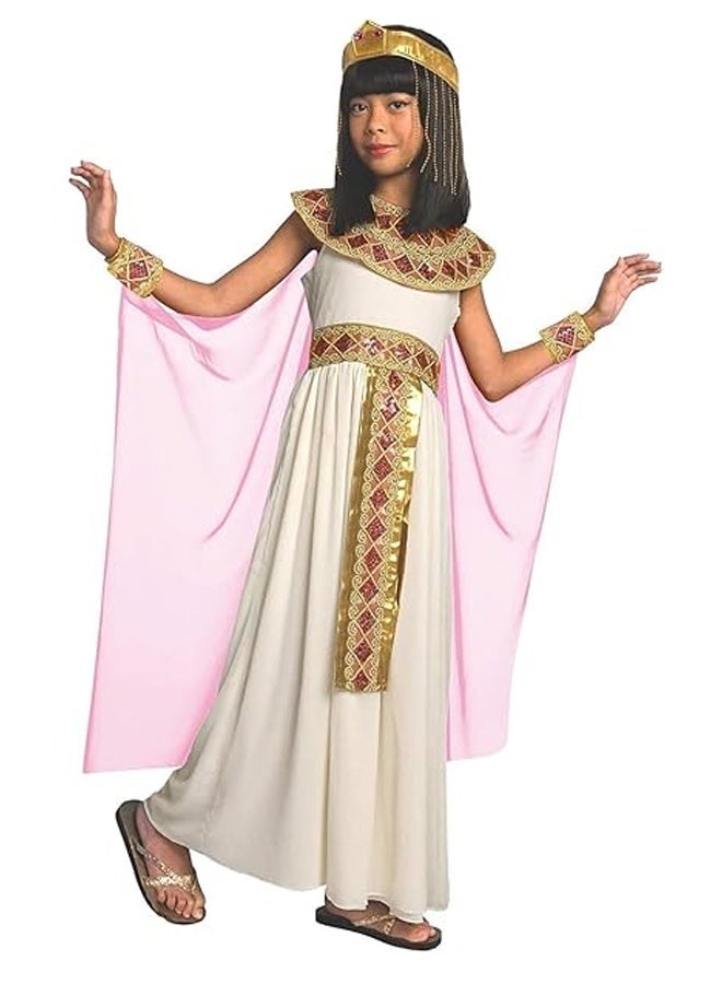 HALAMODO Kids Cleopatra Costume, Girls Cleopatra Costume, Egyptian Costume for Girls, Perfect for Birthday Parties, Halloween, Carnival Parties - Image 3