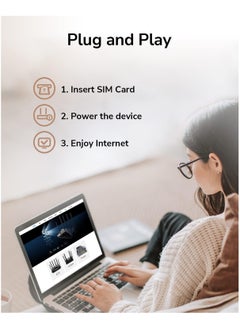 cudy AC1200 Dual Band Unlocked 4G LTE Modem Router with SIM Card Slot, 300mbps 2.4ghz - 867mbps 5ghz (1200Mbps) Mesh WiFi, 5dBi High Gain Antennas, DDNS, VPN, Cloudflare, LT500  - Image 5