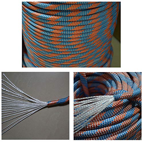 DESERT & FOX Outdoor Emergency Rope,Camping Ropes Climbing Ropes Diameter 9mm 10m/20m/30m/50m Wear Resistant High Strength Hiking Accessory Tool - Image 4