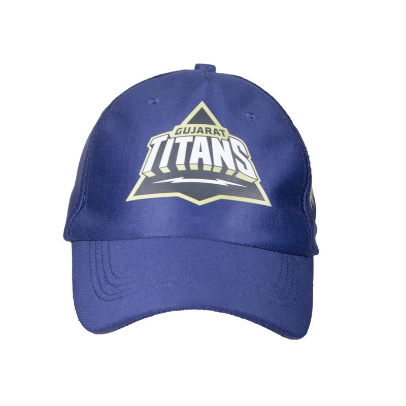 playR x Gujarat Titans Fan Cap - Lightweight, Adjustable Sports Cap for Men & Women, Breathable Fan Cap for Outdoor Sports, Match Day, Gym & Casual Wear All Season - Image 5