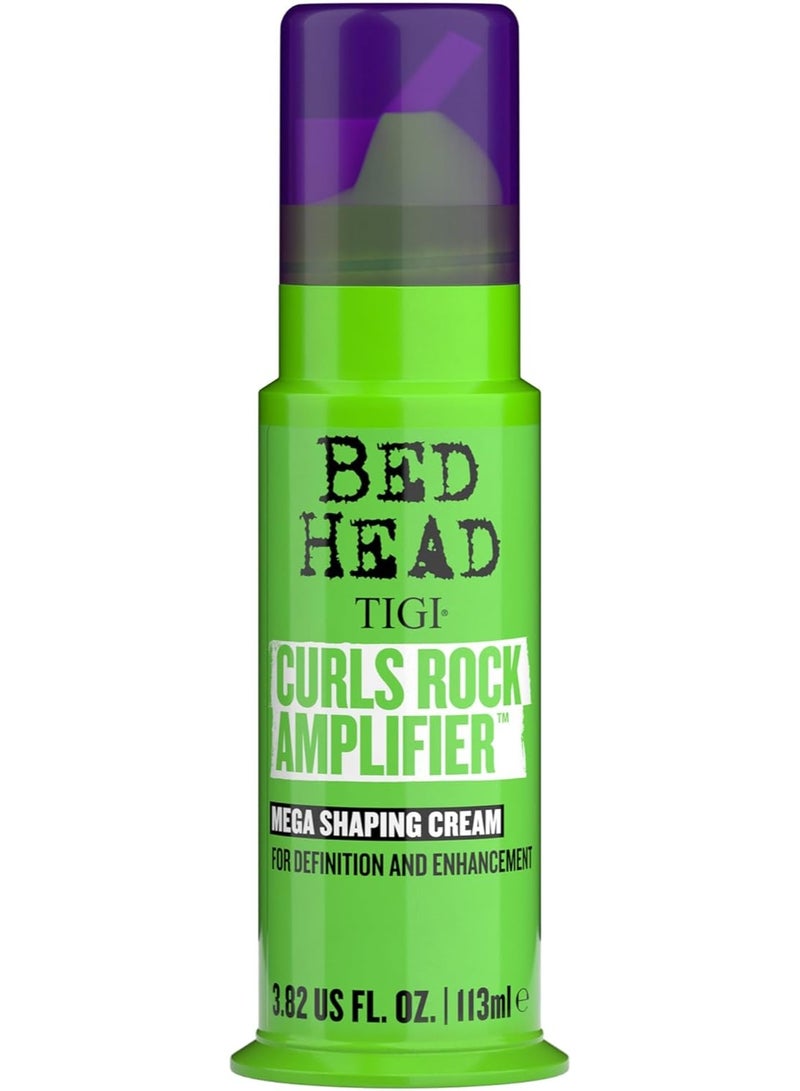 TIGI Bed Head By Tigi - Curls Rock Amplifier Curly Hair Cream - Hair Products For Defined Curls - 113Ml - Image 1
