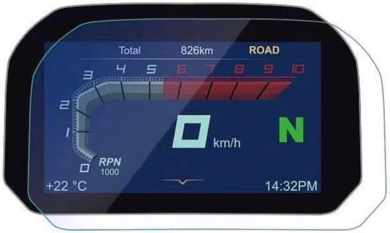 Vuzmode Motorcycle Dashboard Protector - Image 2