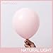 PartyWoo Pale Pink Balloons 100pcs 12 Inch Light Pastel Baby Pink Latex Helium Balloons for Birthday Engagement Bachelorette Baby Shower Easter Princess Butterfly Theme Party Decorations PinkQ01 - Image 4
