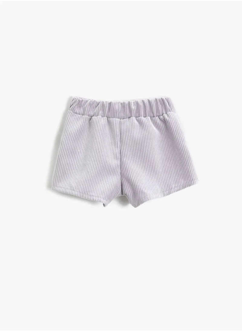 كوتون Pocket Detail Shorts