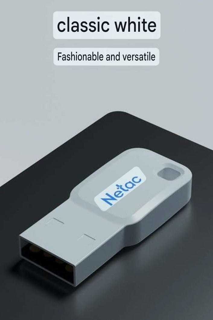 Netac Netac UM72 64GB USB Flash Drive – USB 2.0 Storage Pen Drive for Data Backup & File Transfer - Image 1