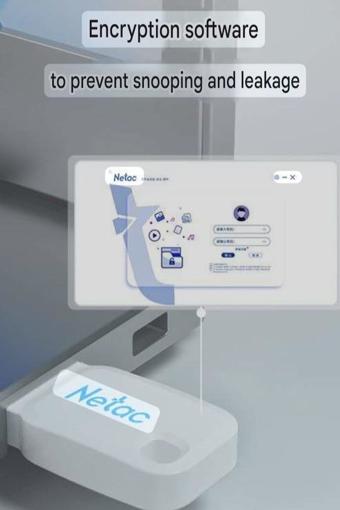 Netac Netac UM72 64GB USB Flash Drive – USB 2.0 Storage Pen Drive for Data Backup & File Transfer - Image 3