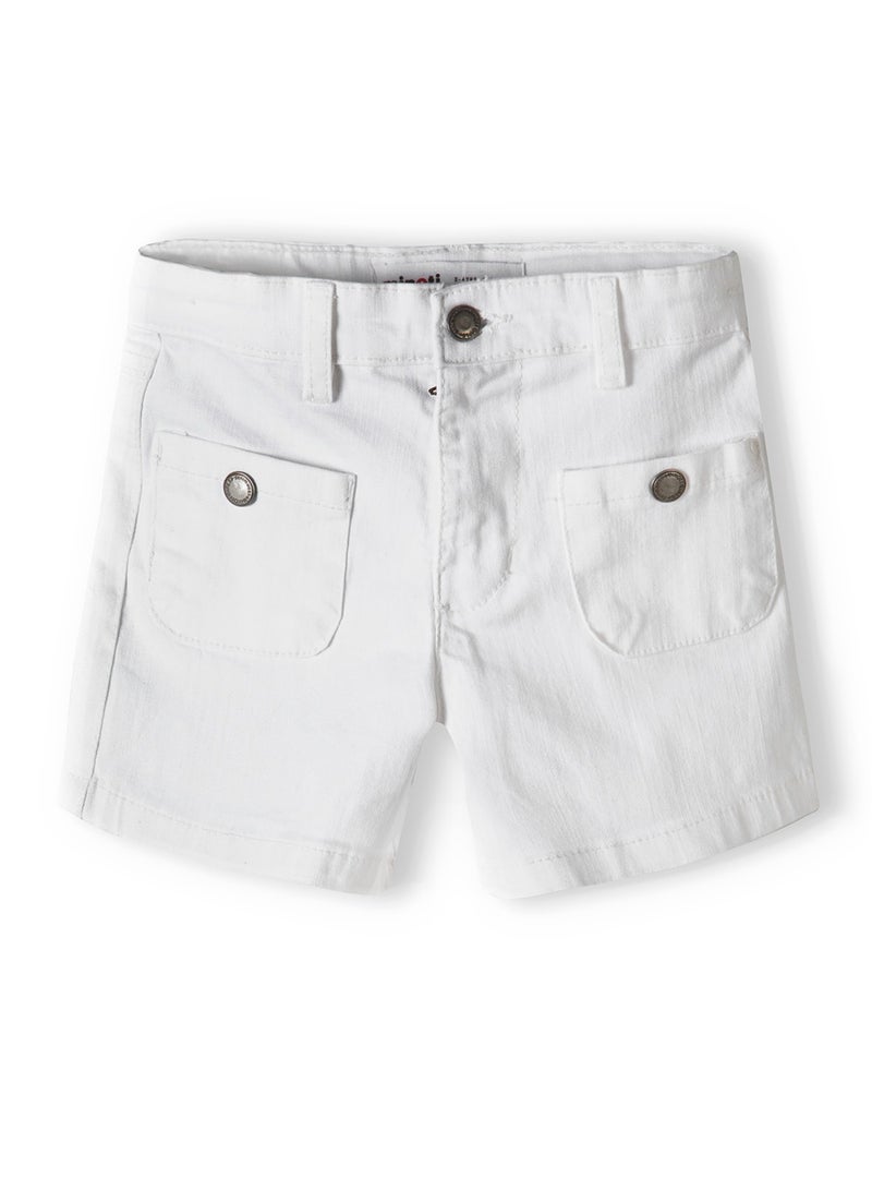 MINOTI Girls Denim Shorts  - Image 1