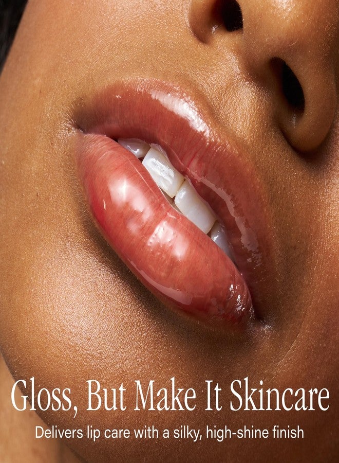 SKINN Luminous Lip Oil, Crimson - Lip Care for Dry and Cracked Lips - Ultra-Light Non-Sticky Formula with Sheer Glossy Finish - Soothing Vitamin C & Manuka Honey Supports Collagen Production - Image 2