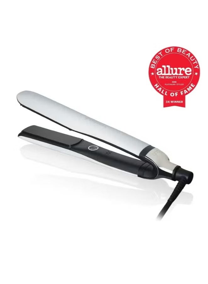ghd Platinum+ Styler 1" Flat Iron Hair Straightener, Professional Ceramic Hair Styling Tool For Stronger Hair, More Shine, And More Color Protection- White - Image 2