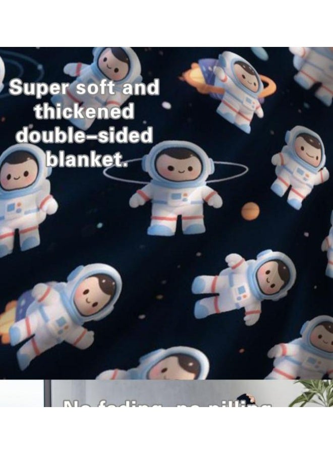 general Flannel thin blanket (warm and comfortable, suitable for sleep, gaming, dust removal and sandproof) 150cm*200cm - 600 - Image 5