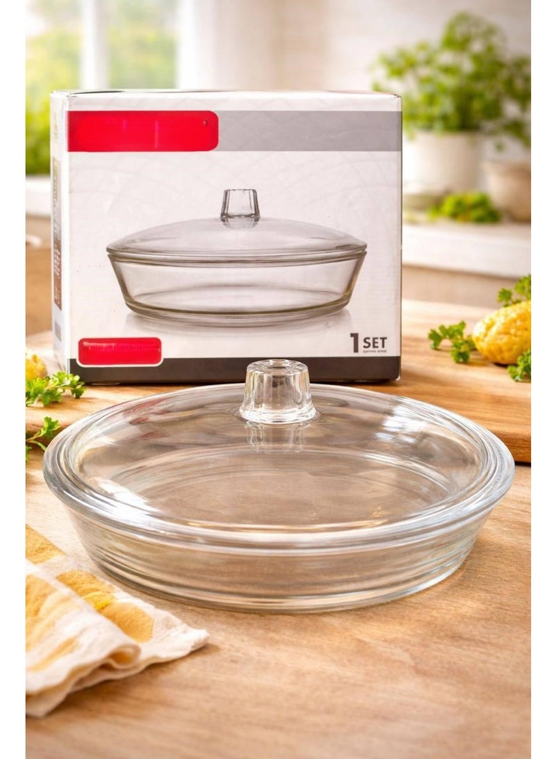 Round Casserole With Lid