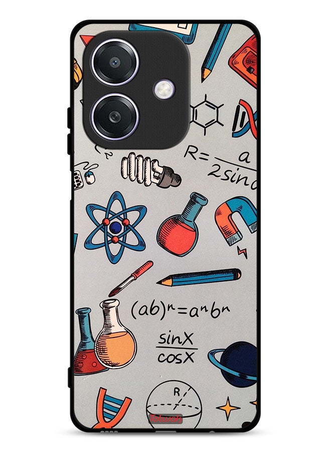Tolwak Oppo A3 5G Protective Case Cover Science Tags - Image 1