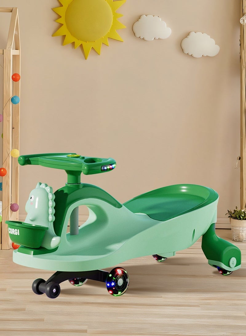 ياس! تو جو الأطفال التوازن الدراجة تويست سيارة خفيفة الوزن متينة الهواء الطلق داخل السيارة الأطفال ركوب على سيارة بلاش سيارة للفتيان والفتيات، مع الأضواء والموسيقى 360 درجة دوران العجلات - Image 1
