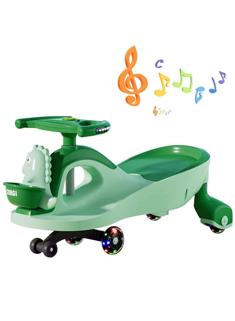 ياس! تو جو الأطفال التوازن الدراجة تويست سيارة خفيفة الوزن متينة الهواء الطلق داخل السيارة الأطفال ركوب على سيارة بلاش سيارة للفتيان والفتيات، مع الأضواء والموسيقى 360 درجة دوران العجلات - Image 2