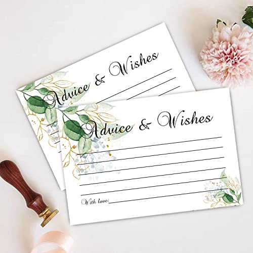 FARHTINANFX 50 Advice And Wishes For The New Mr And Mrs, Bride And Groom Weddings, Bridal Showers, Marriage Advice Cards(4" x 6") - Image 5