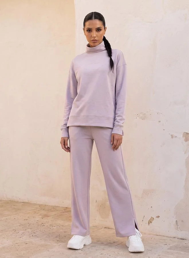 Splash Active #cnf cat# Track Pants with Slit Hem