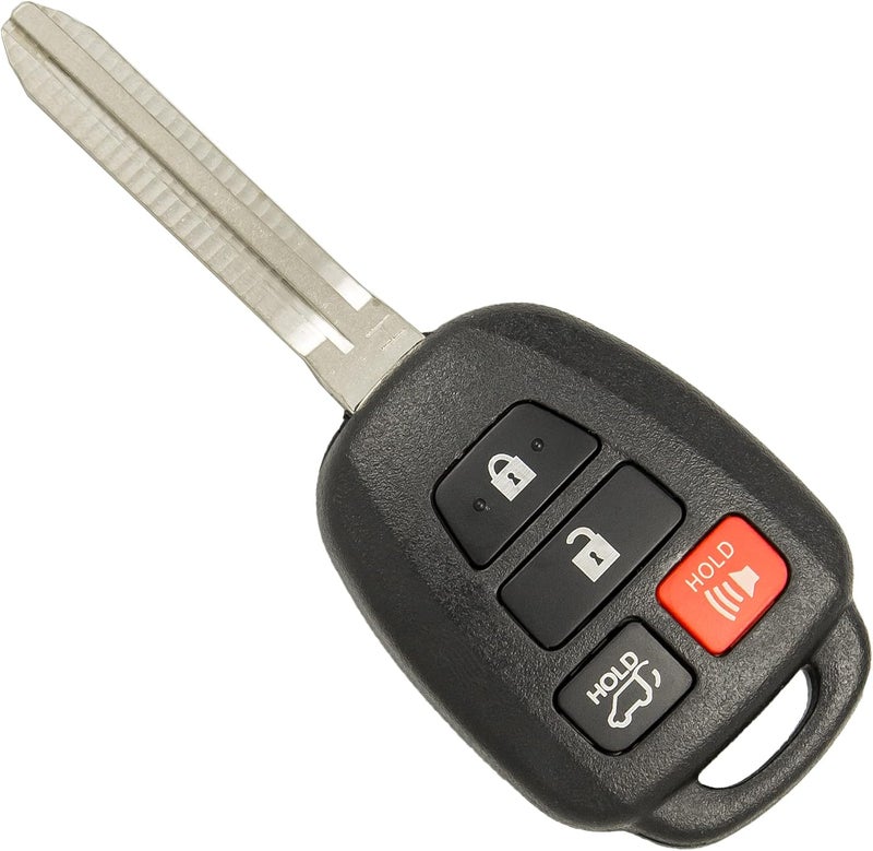 Keyless2Go Keyless Entry Remote Head Key Fob for Toyota Rav4 Highlander Tacoma GQ4-52T with Trunk Release - Image 2