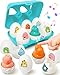 kecristv Easter Egg for Toddlers 13 Toddler Easter Basket Stuffers Montessori Toys for 1 2 3 Year Old Boys Girls Matching Sensory Eggs Fillers Toys Easter Birthday Gifts for 1 2 3 Year Old Girl Boy - Image 2