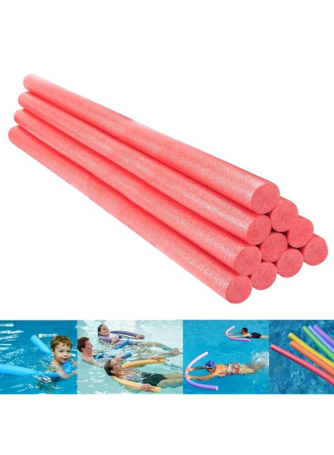 HAIZID Bundle Of 10Pcs Swimming Noodles For Swim Support Swimming Learning Training Aid Water Floating Water Sports And Pool Fun Swimming Pool Noodle Swimming Stick Suitable For Kids And Adults - Image 1
