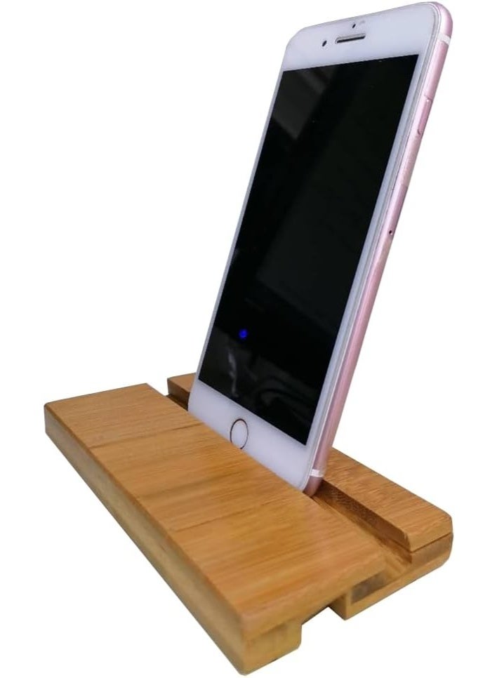 FFD Wooden Made Mobile Phone Holder Stand Smartphone Support Tablet Stand Phone Rack For Cell Phone Desktop Holder - Image 1