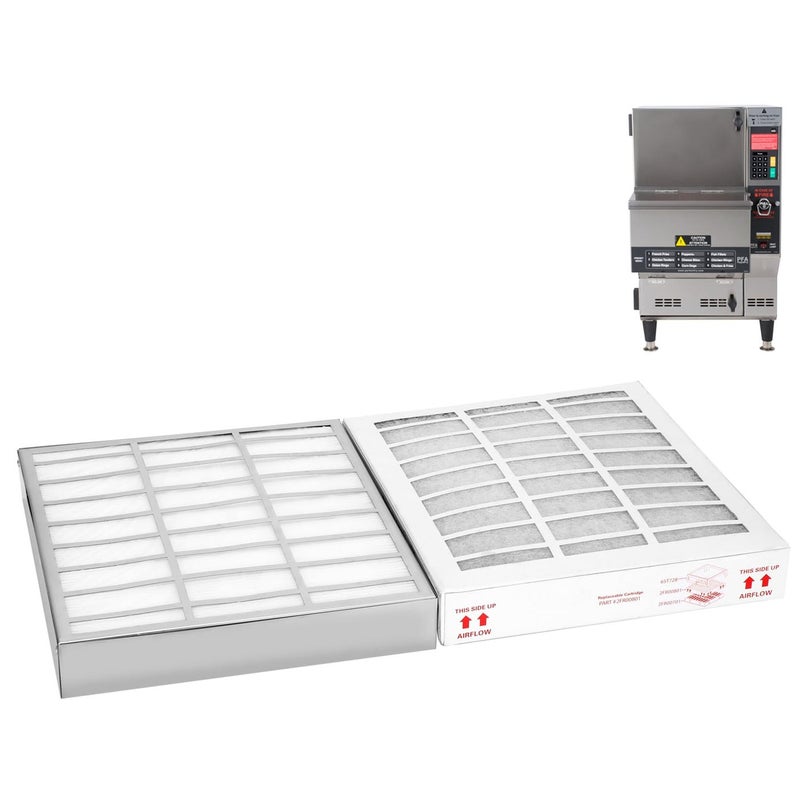 Bullro 83543 2FR00801 for Perfect Fry Filter Passive & Odor 2 Stage Filter for Perfect Fry Ventless/Hoodless Deep Fryers - Image 3