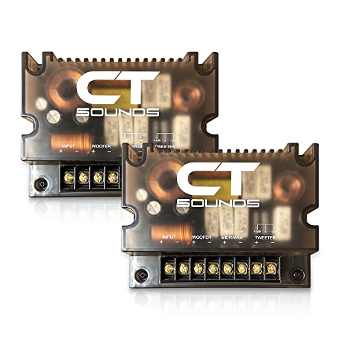 CT Sounds مجموعة مكبرات صوت السيارة CT Sounds Meso 6.5 بوصة 500 وات 3-طرق متميزة - Image 5