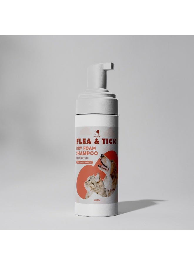 شامبو وايلد نيرتشر الرغوي للبراغيث والقراد، 250 مل، للكلاب والقطط - Image 3