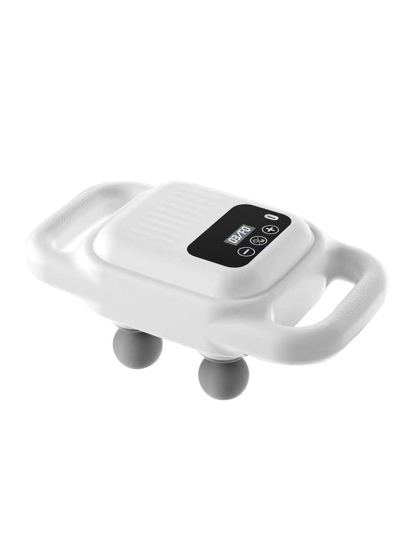 General - 4 Head Massager Deep Tissue Massage Gun Intelligent Timing Powerful Performance Long Battery Life Quiet Design with LED Display - Image 1